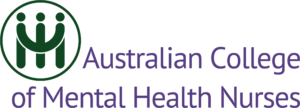 Australian College of Mental Health Nurses logo 2023 version