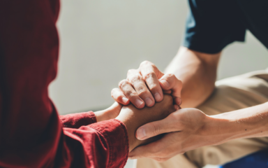 Practitioner and client engaging